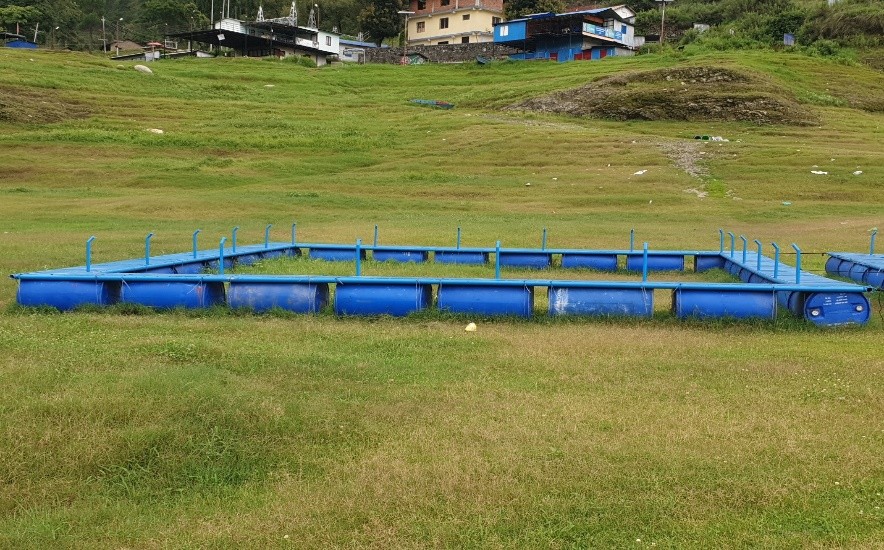 गेल्भेनाइज्ड फलामको केज निर्माण